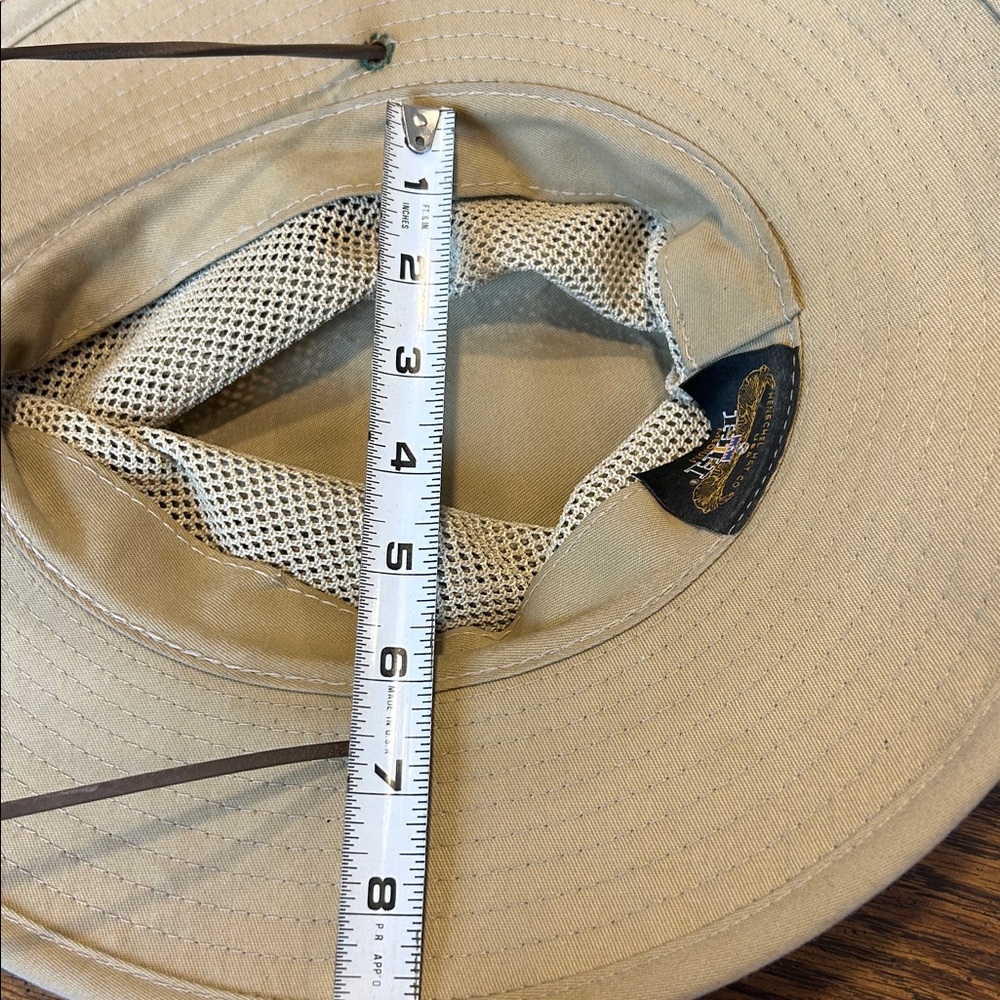 Henschel Aussie Breezer Packable Sun Mesh Hat Khaki - Picture 11 of 11